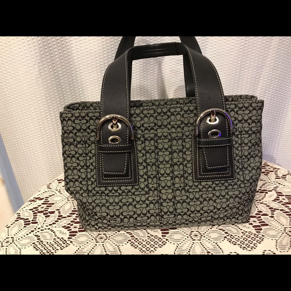 Coach - Mini Signature F12310 Bag  NWOT - Picture 2 of 9